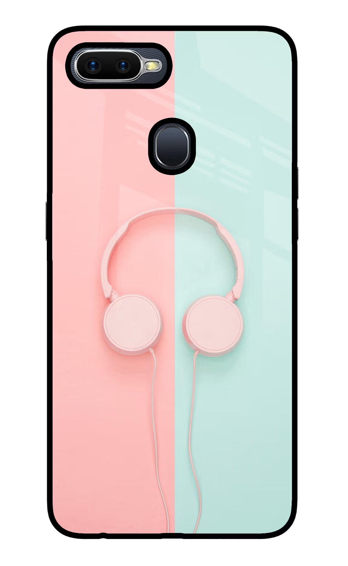 Music Lover Oppo F9/F9 Pro Glass Case Back Cover by Casekaro