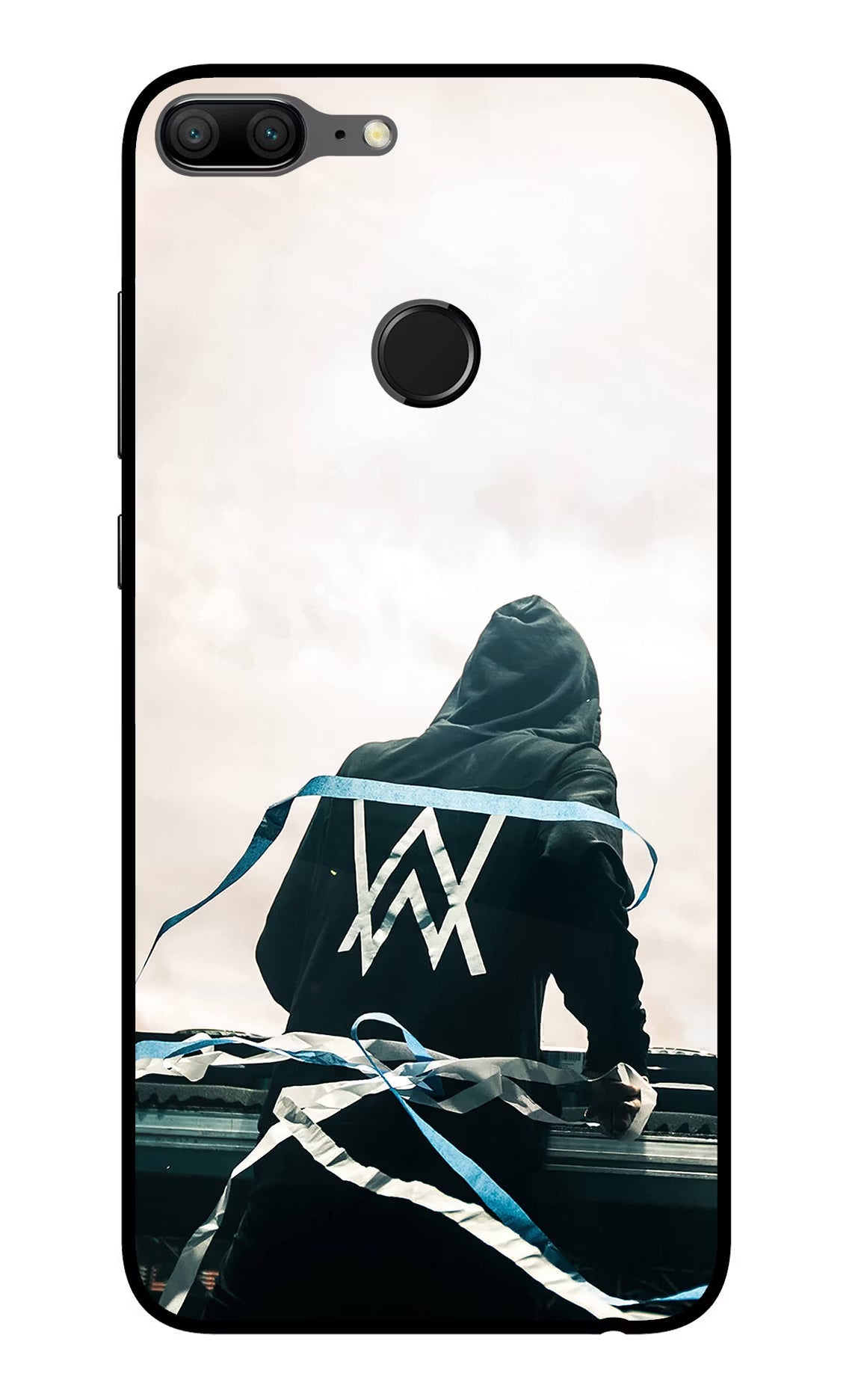 Alan Walker Honor 9 Lite Glass Case Back Cover by Casekaro