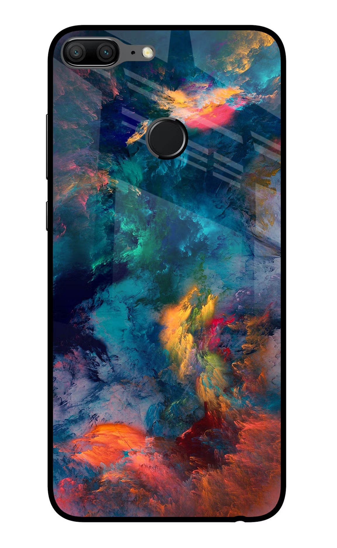 Artwork Paint Honor 9 Lite Glass Case Back Cover by Casekaro