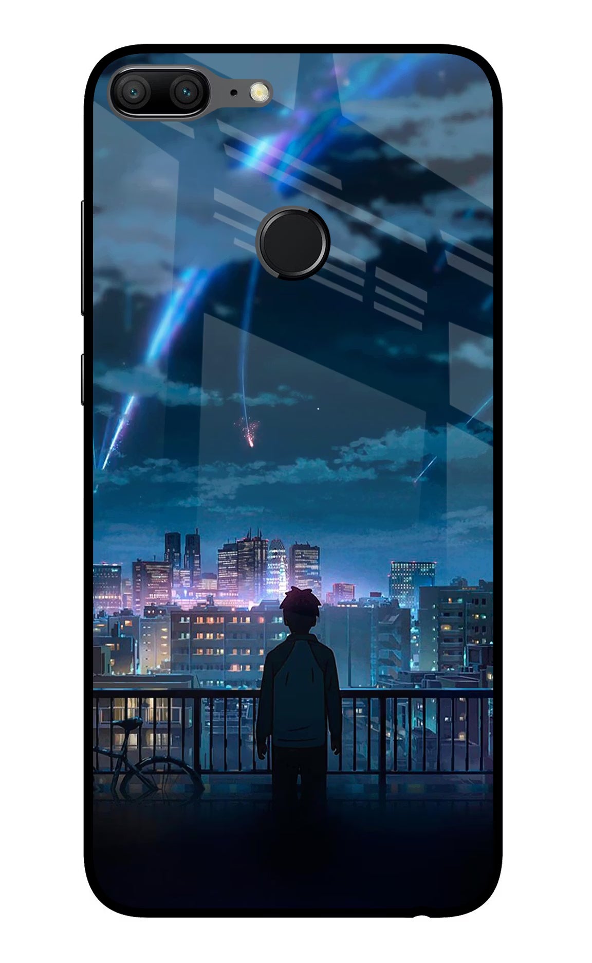 Anime Honor 9 Lite Glass Case Back Cover by Casekaro