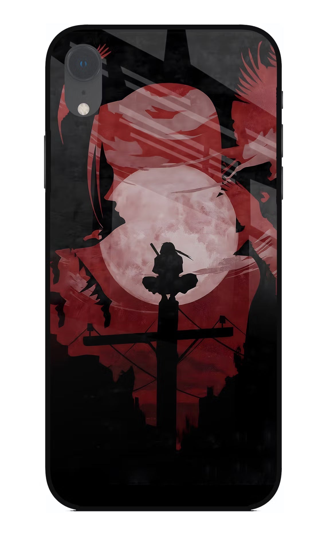 Naruto Anime iPhone XR Glass Case Back Cover by Casekaro