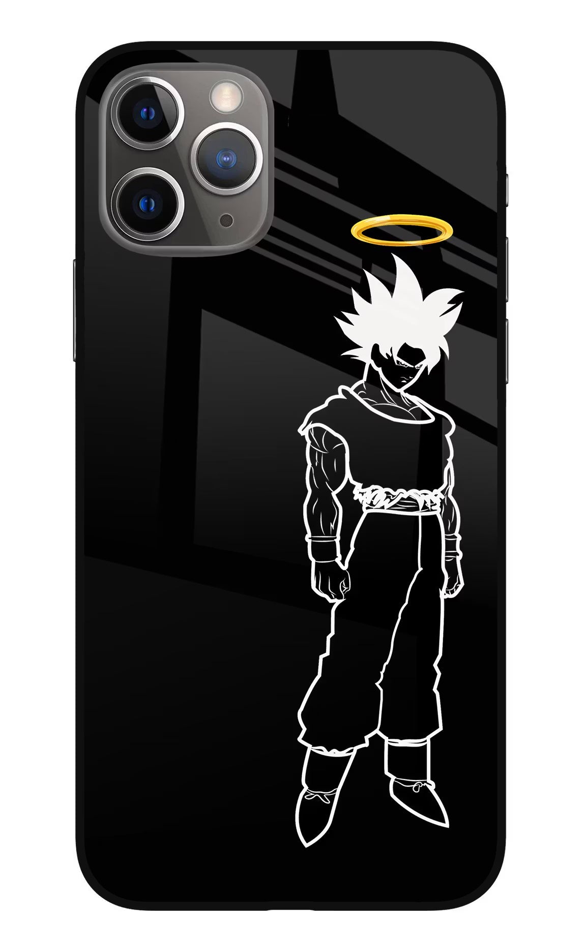 DBS Character iPhone 11 Pro Max Glass Case Back Cover by Casekaro