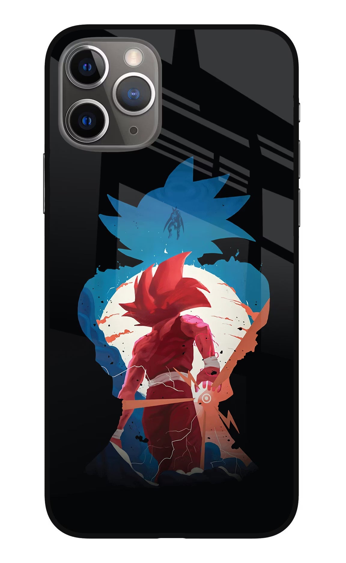 Goku iPhone 11 Pro Max Glass Case Back Cover by Casekaro