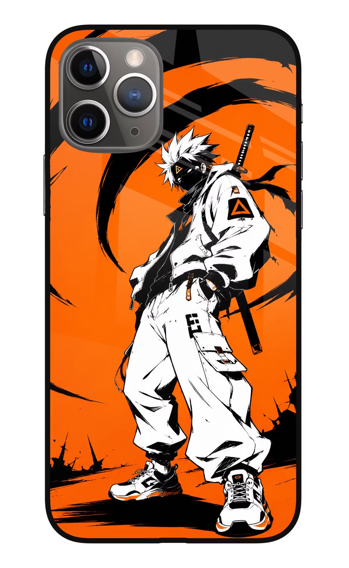 Street Samurai  iPhone 11 Pro Max Glass Case
