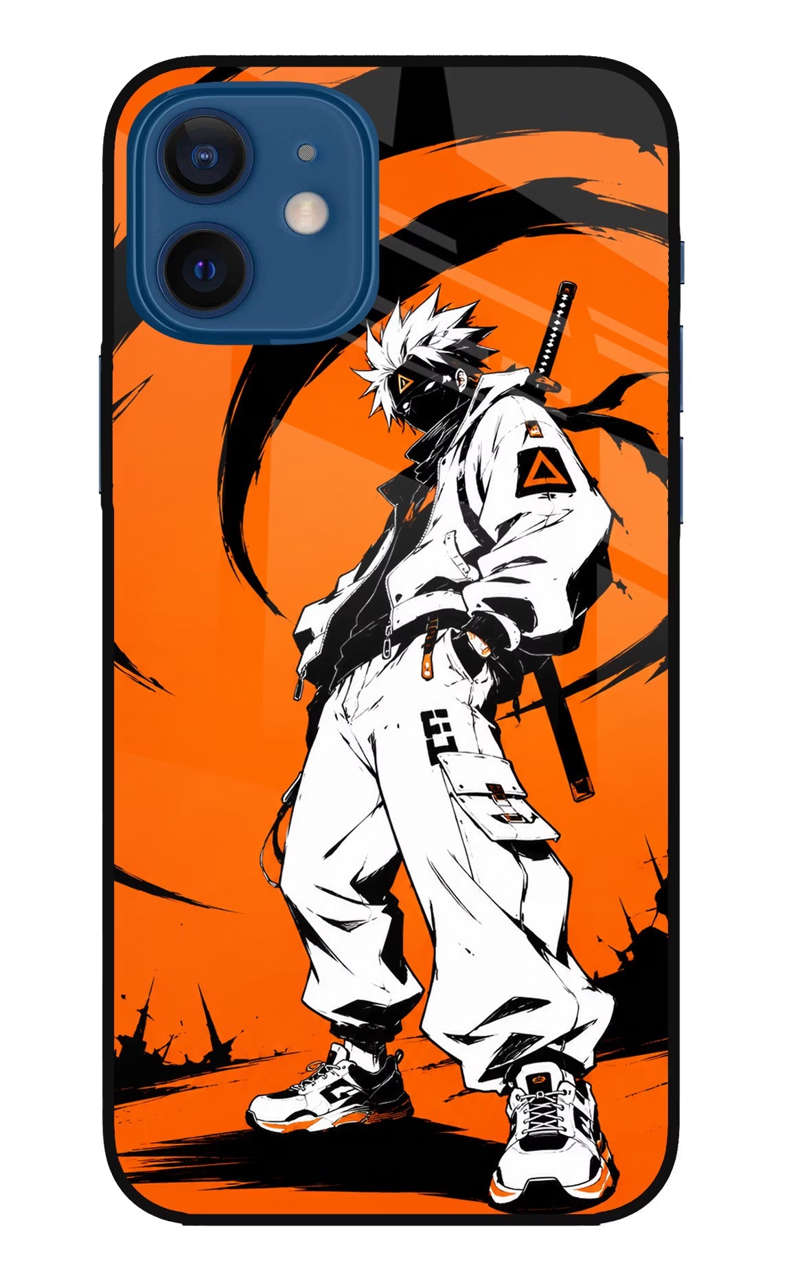 Street Samurai  iPhone 12 Glass Case
