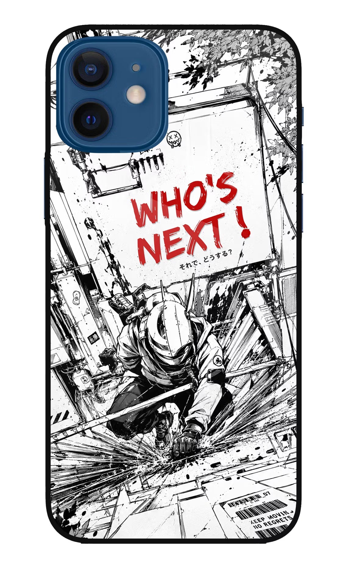 Who's Next iPhone 12 Glass Case