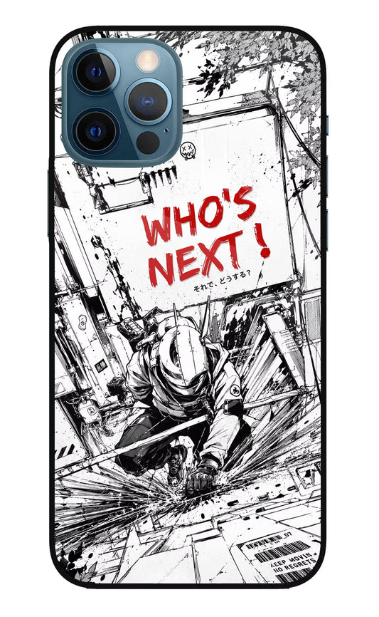 Who's Next iPhone 12 Pro Glass Case
