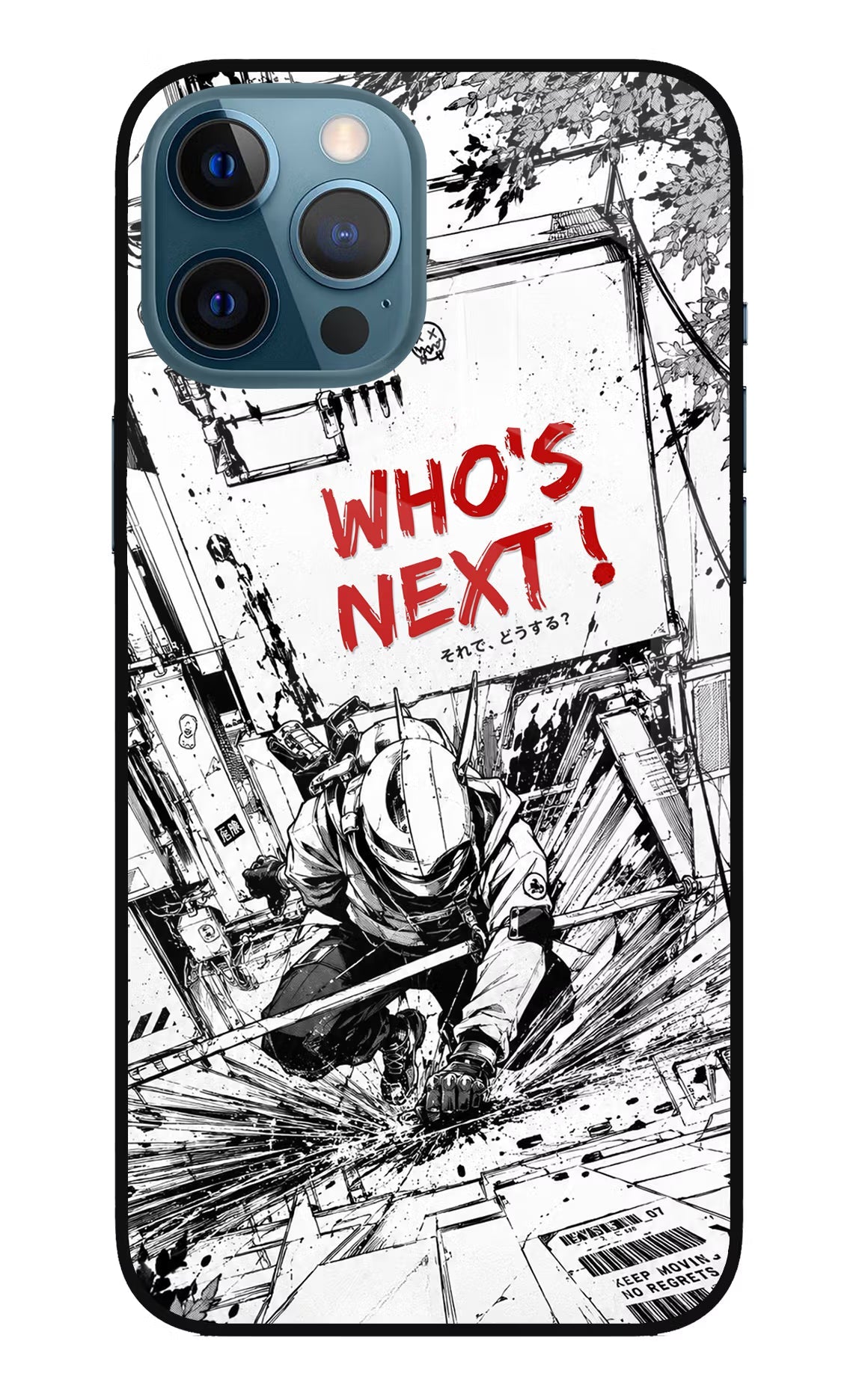 Who's Next iPhone 12 Pro Max Glass Case