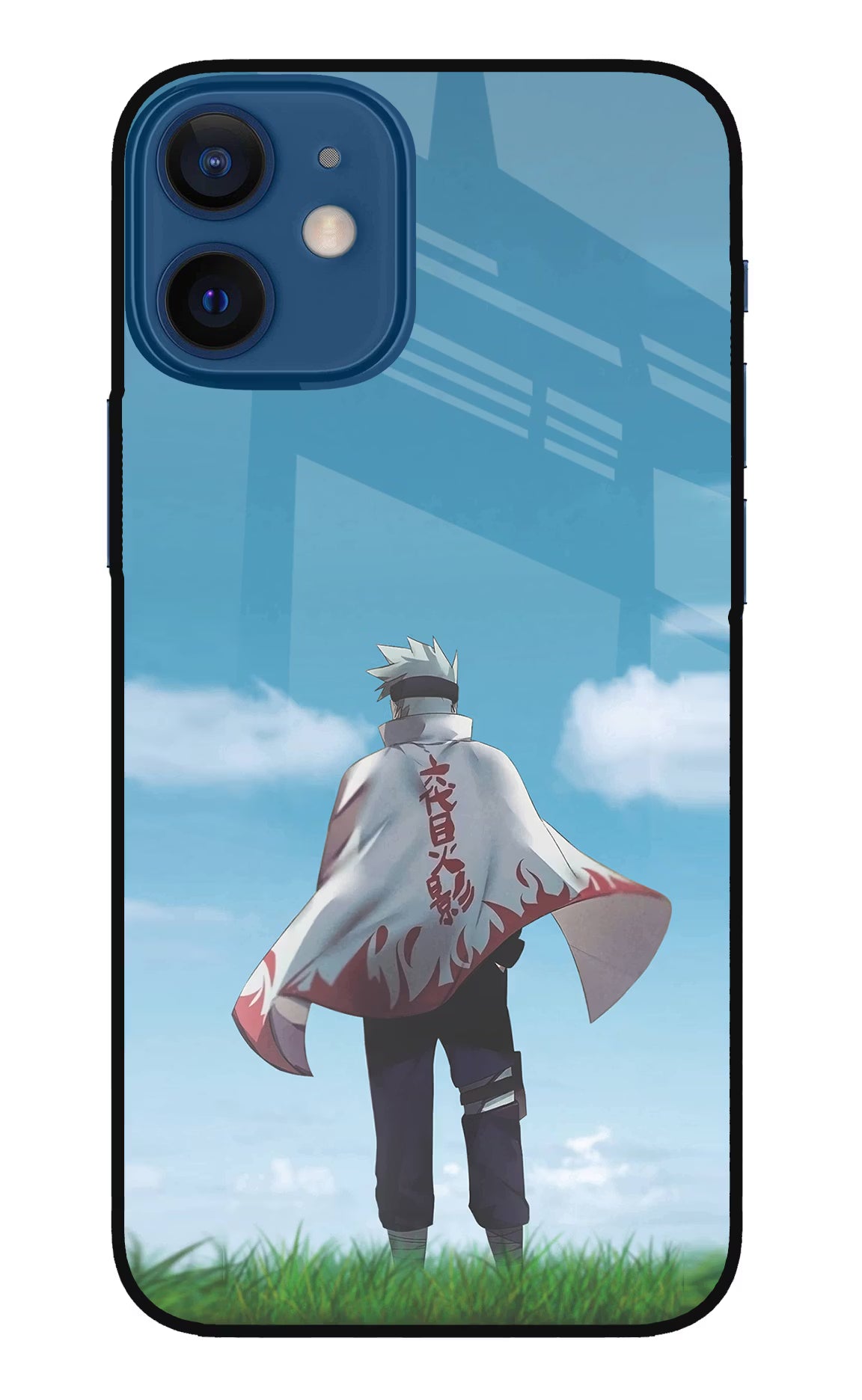 Kakashi iPhone 12 Mini Glass Case Back Cover by Casekaro