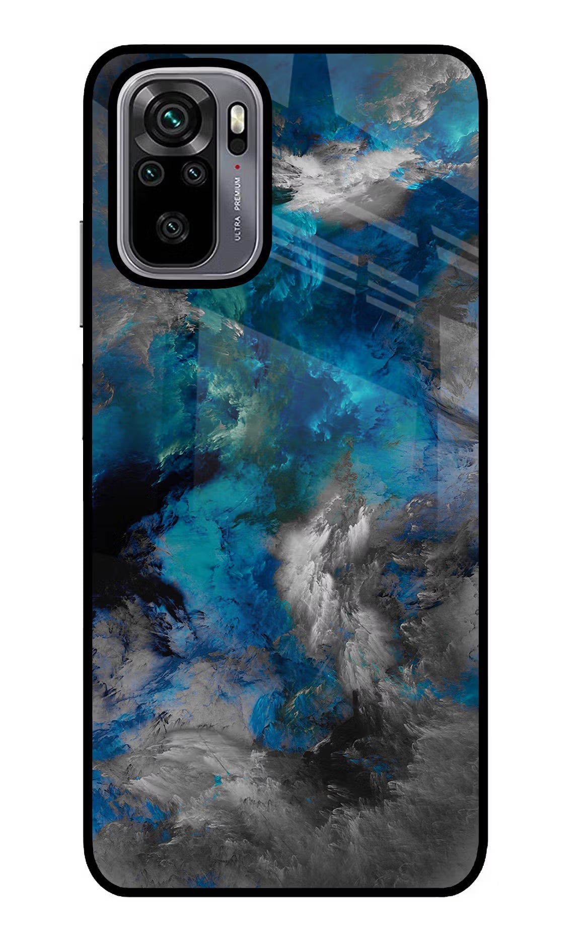 Artwork Redmi Note 10/10S Glass Case Back Cover by Casekaro