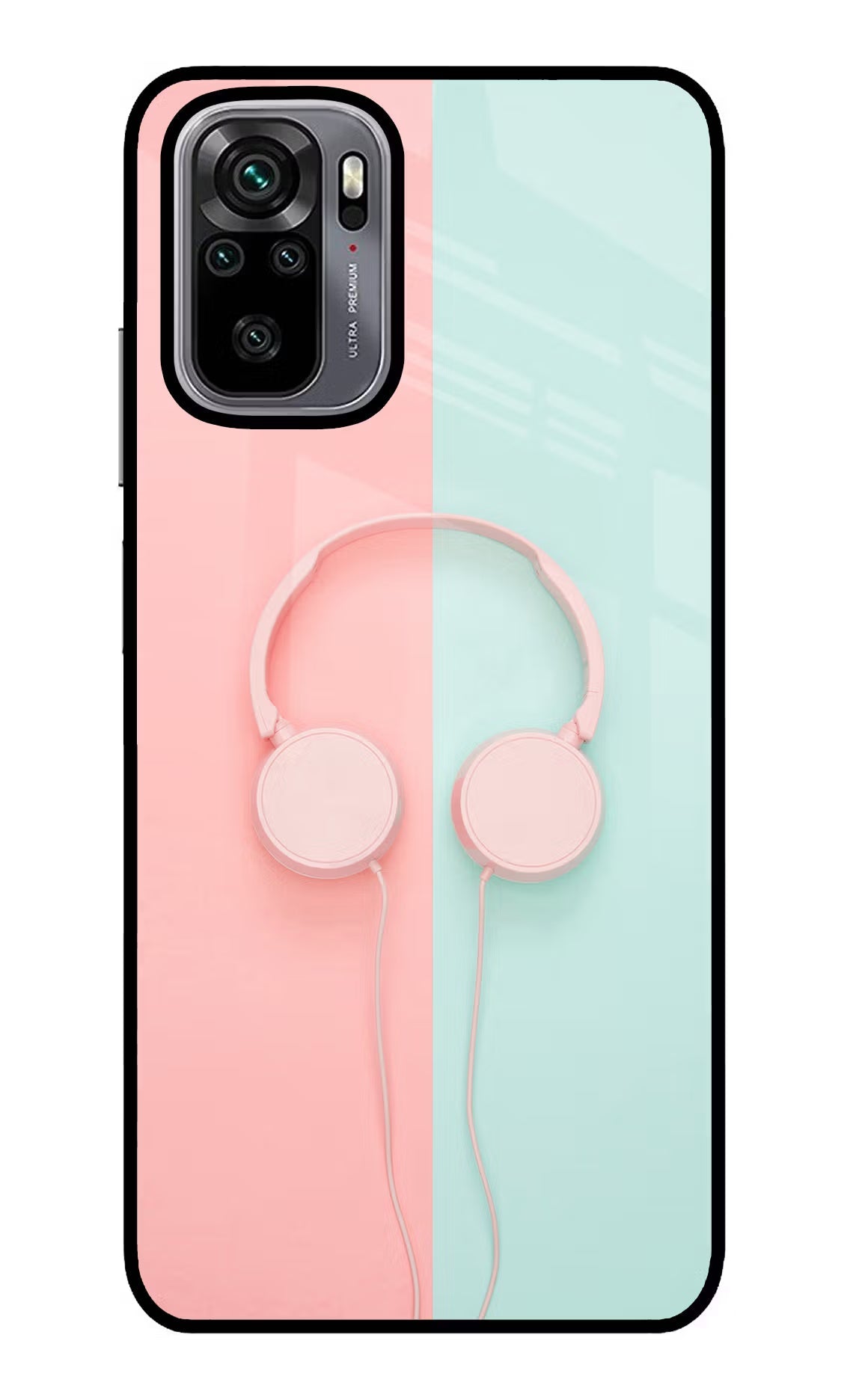 Music Lover Redmi Note 10/10S Glass Case Back Cover by Casekaro