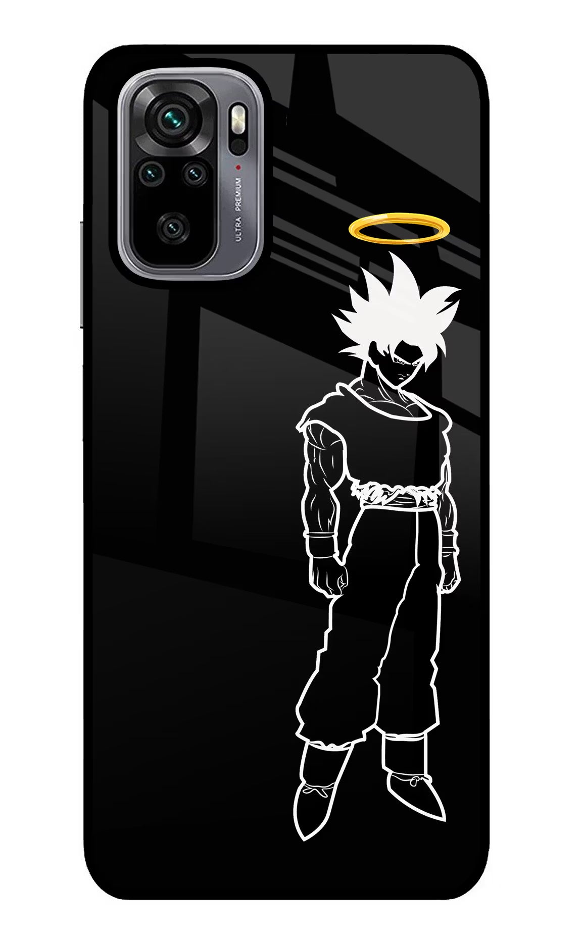 DBS Character Redmi Note 10/10S Glass Case Back Cover by Casekaro