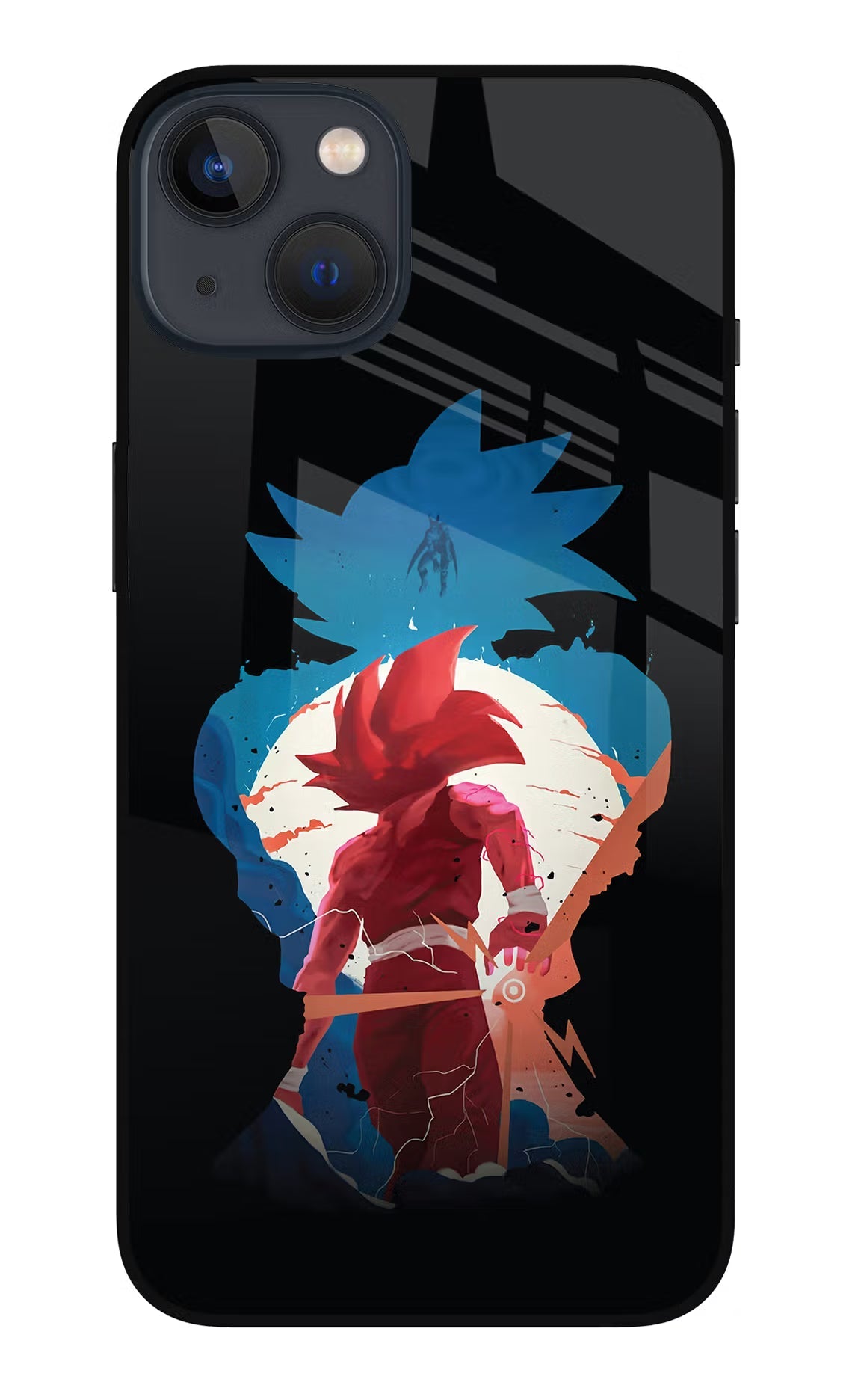 Goku iPhone 13 Glass Case Back Cover by Casekaro