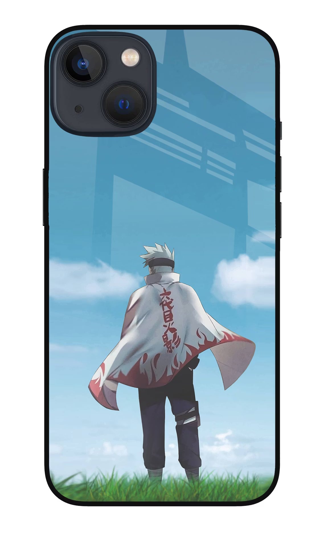 Kakashi iPhone 13 Glass Case Back Cover by Casekaro