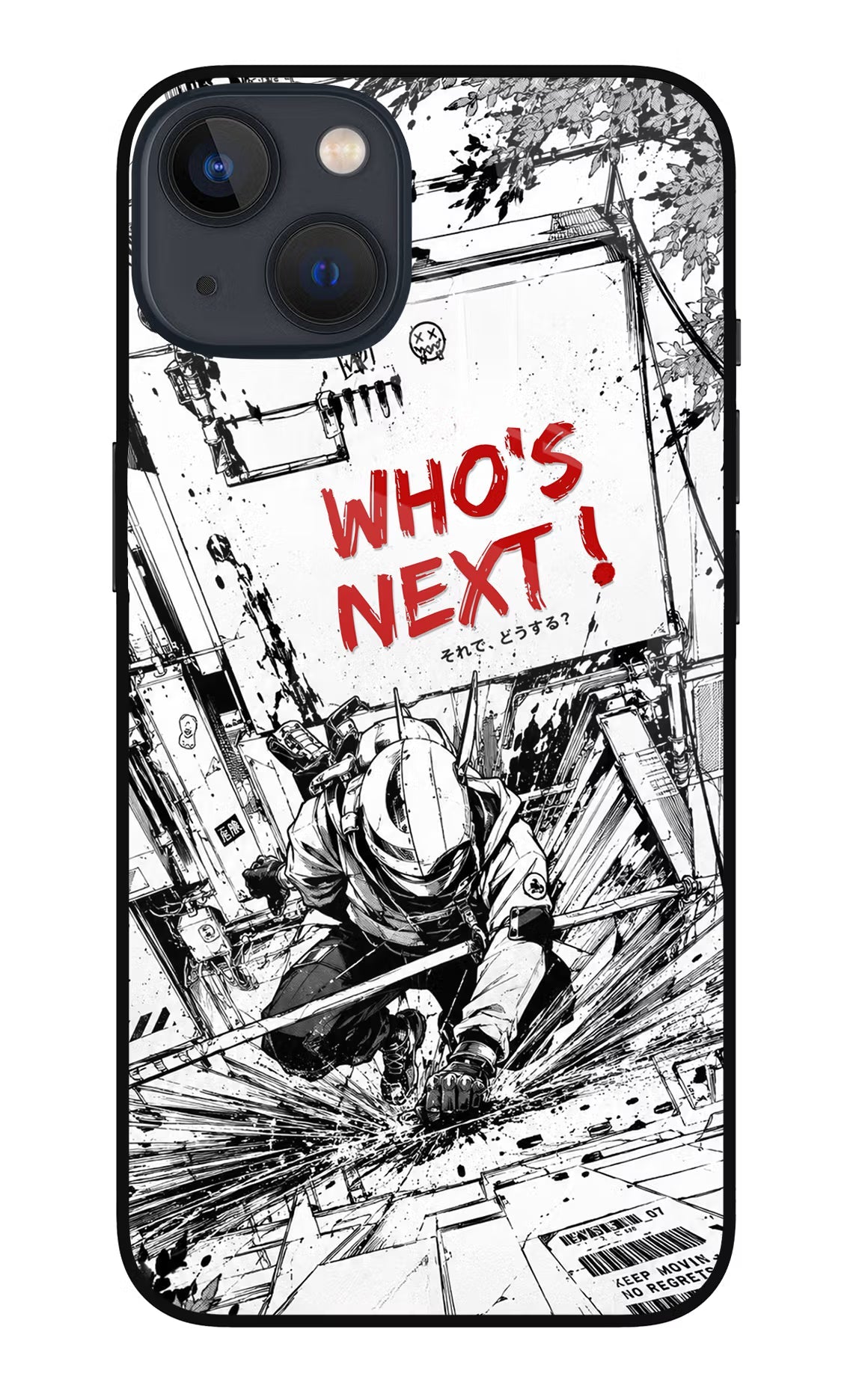 Who's Next iPhone 13 Glass Case
