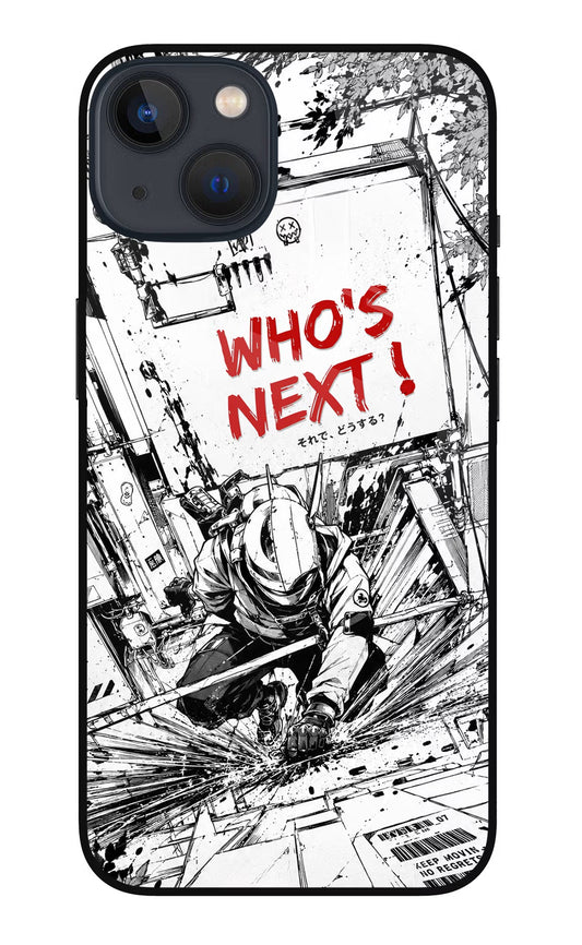 Who's Next iPhone 13 Glass Case