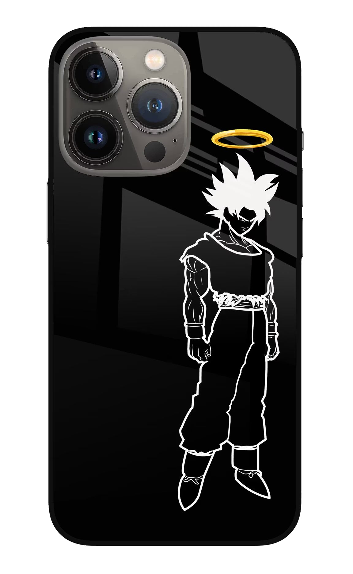 DBS Character iPhone 13 Pro Max Glass Case Back Cover by Casekaro