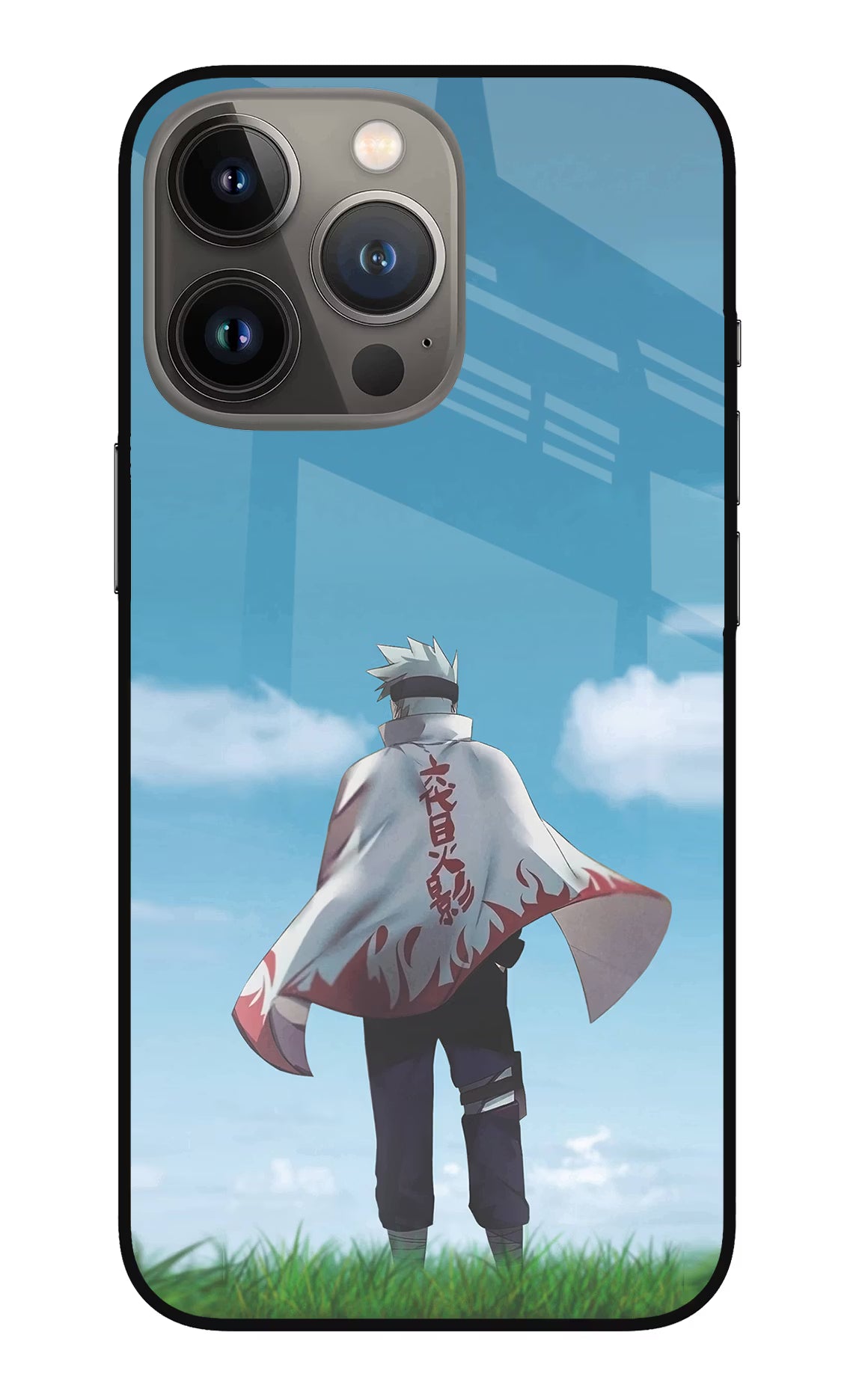 Kakashi iPhone 13 Pro Max Glass Case Back Cover by Casekaro