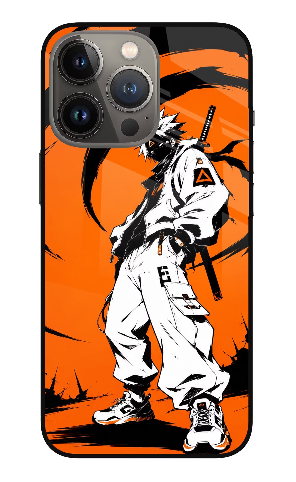 Street Samurai  iPhone 13 Pro Max Glass Case