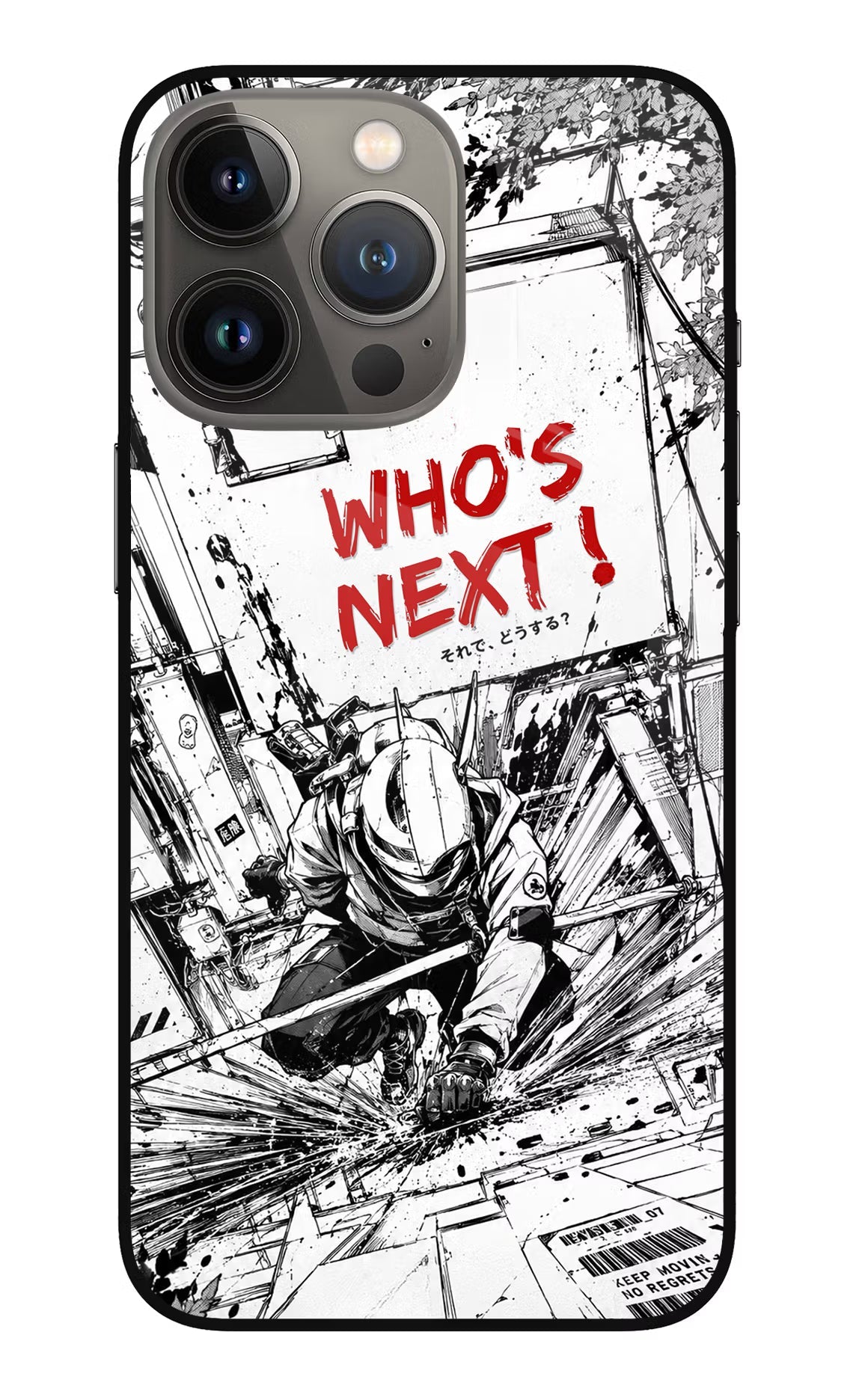 Who's Next iPhone 13 Pro Max Glass Case