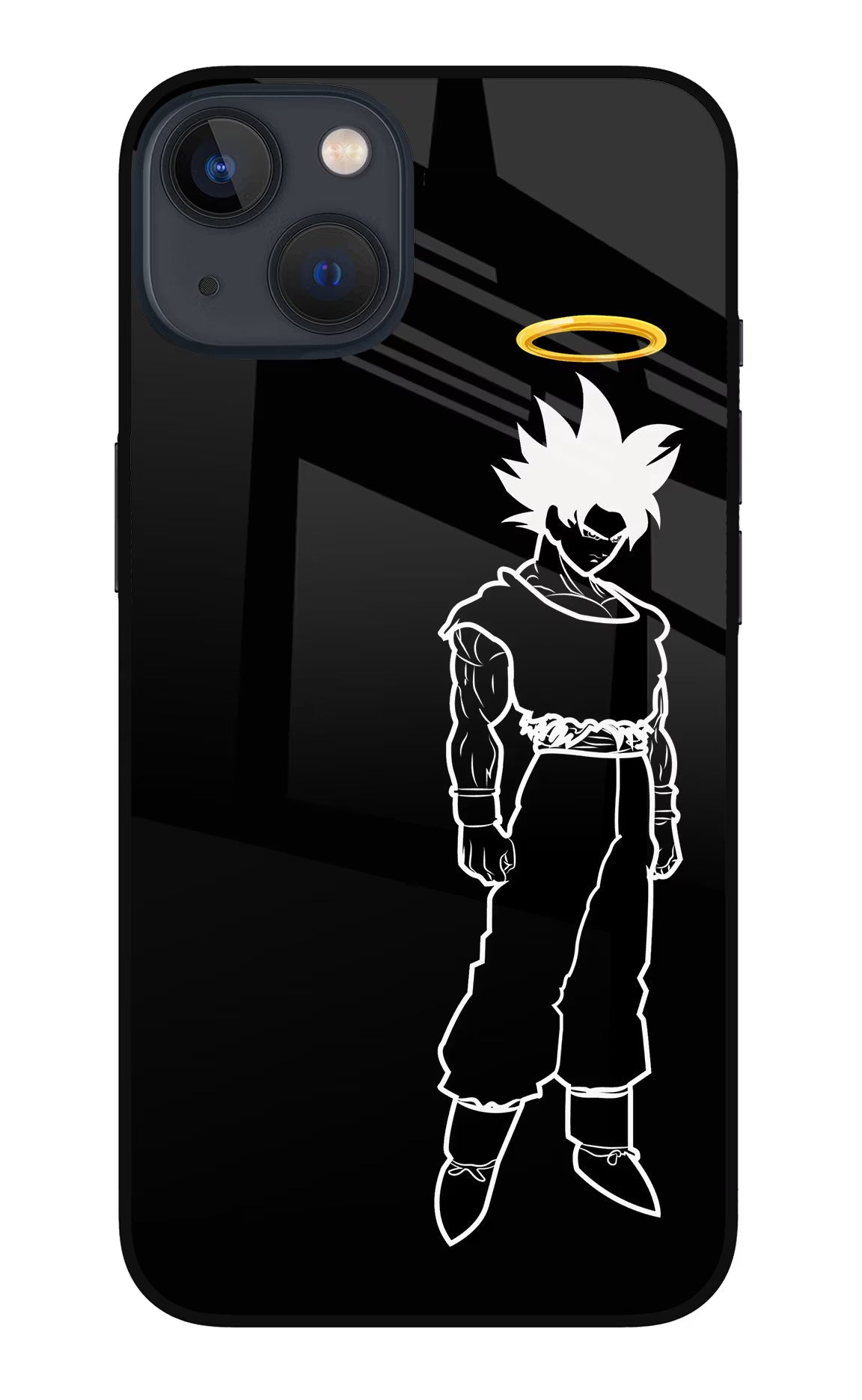 DBS Character iPhone 13 Mini Glass Case Back Cover by Casekaro