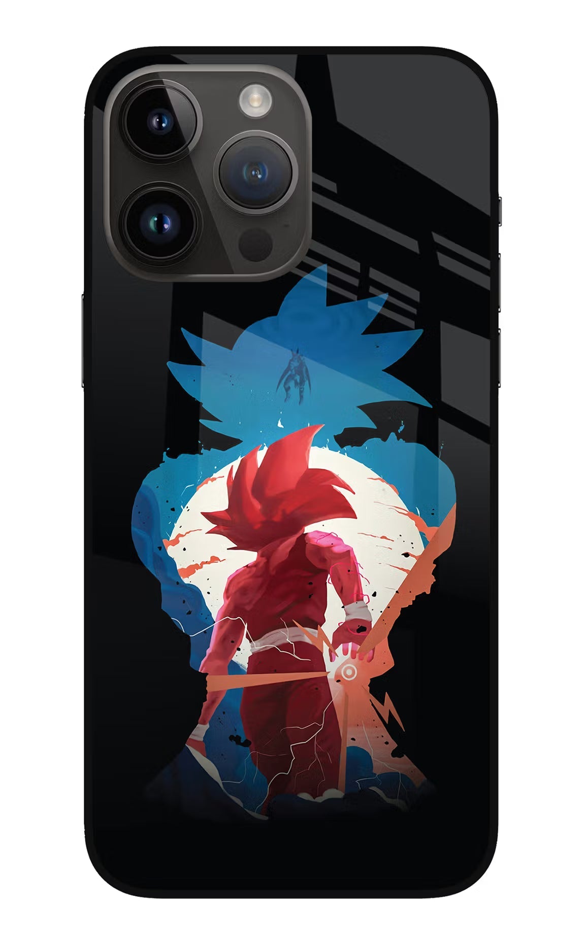 Goku iPhone 14 Pro Max Glass Case Back Cover by Casekaro