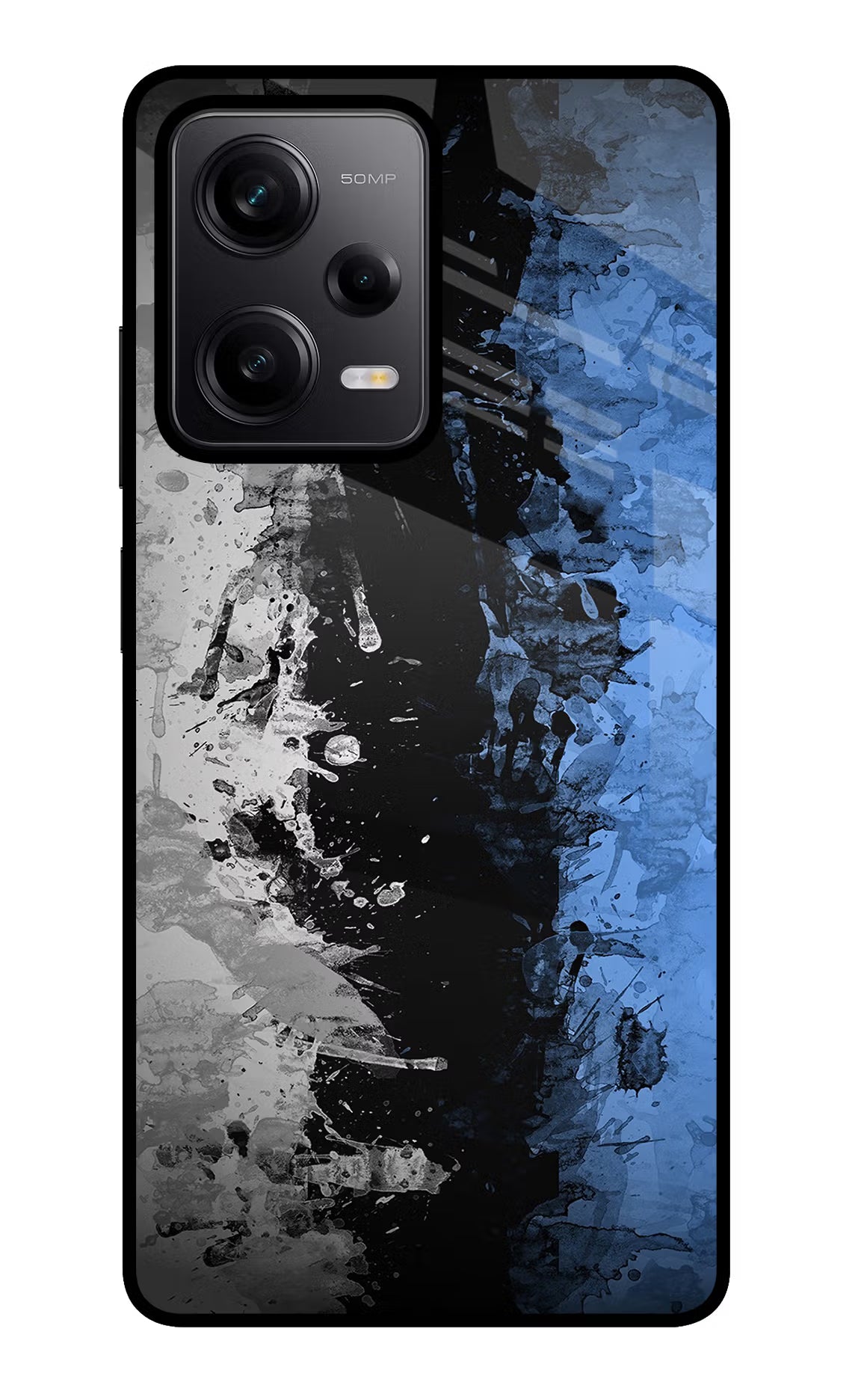 Artistic Design Redmi Note 12 Pro 5G Glass Case Back Cover by Casekaro