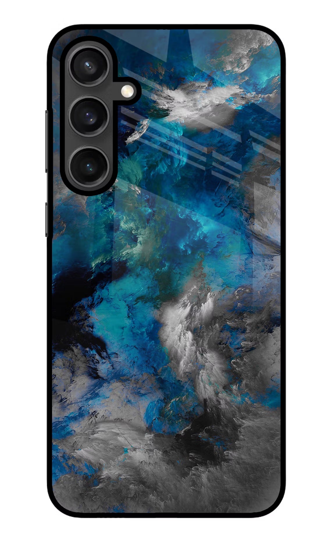 Artwork Samsung S23 Glass Case Back Cover by Casekaro