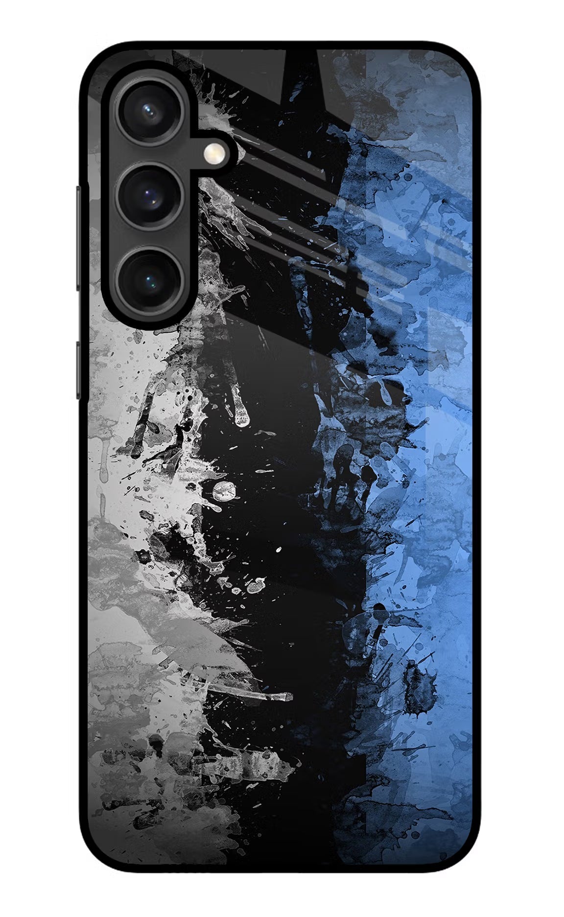 Artistic Design Samsung S23 Glass Case Back Cover by Casekaro