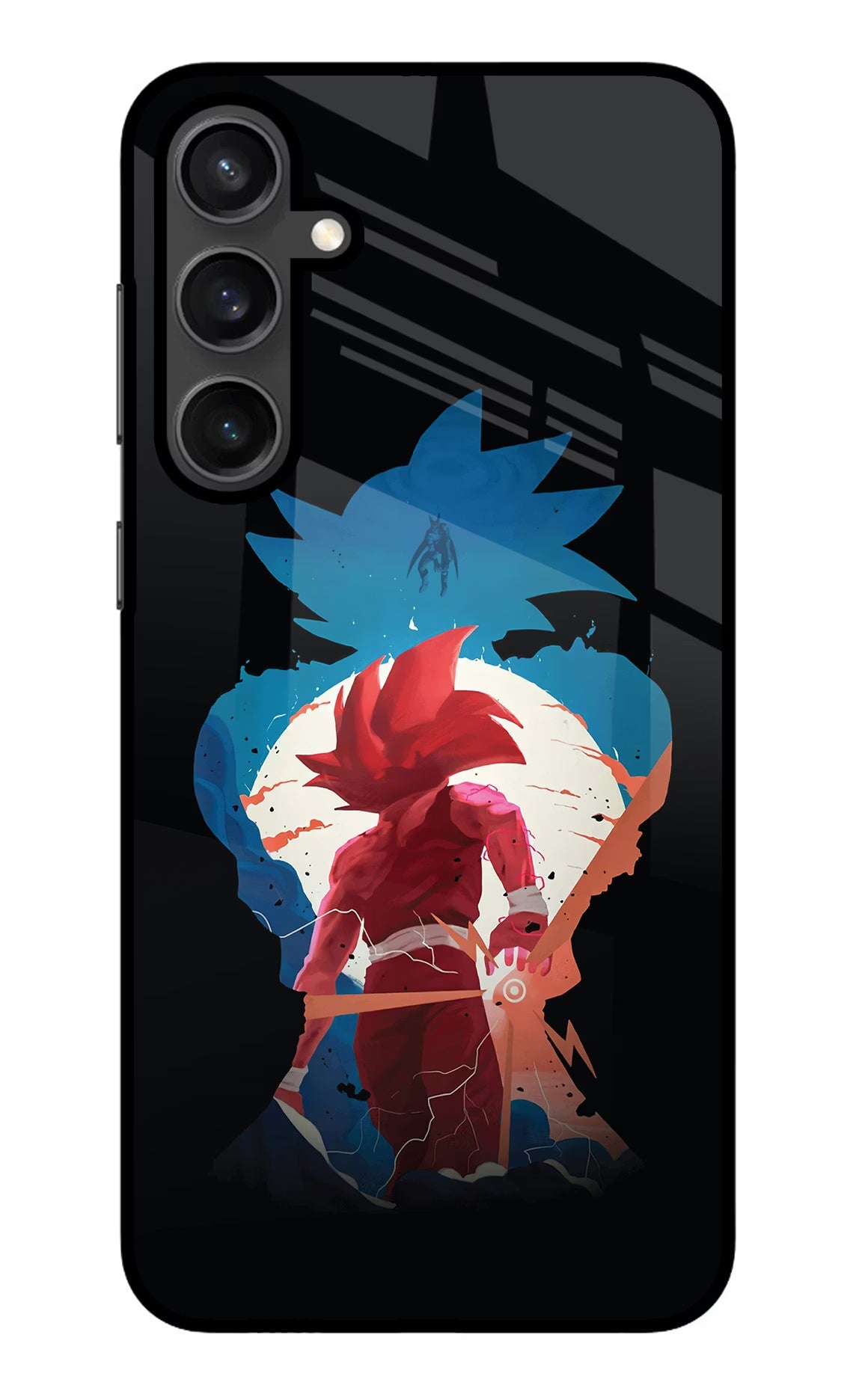 Goku Samsung S23 Glass Case Back Cover by Casekaro