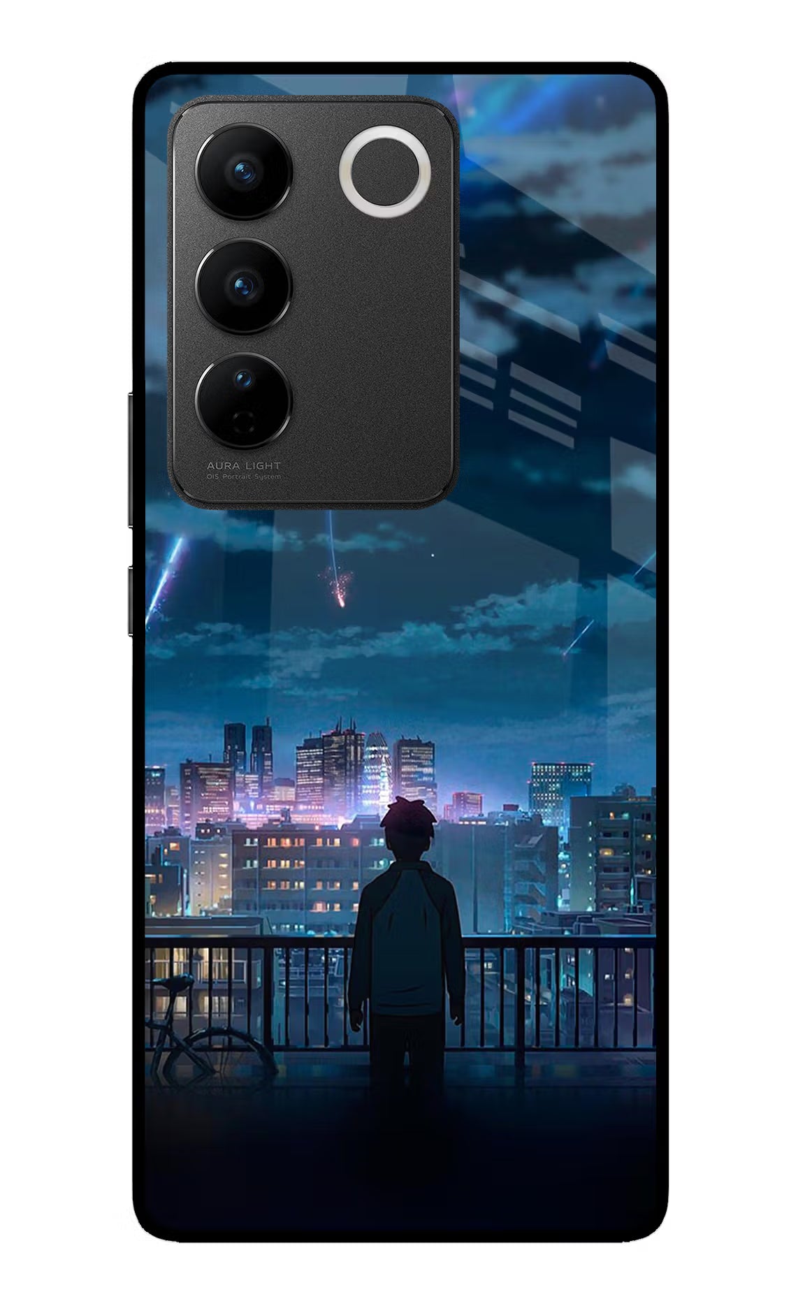 Anime Vivo V27/V27 Pro Glass Case