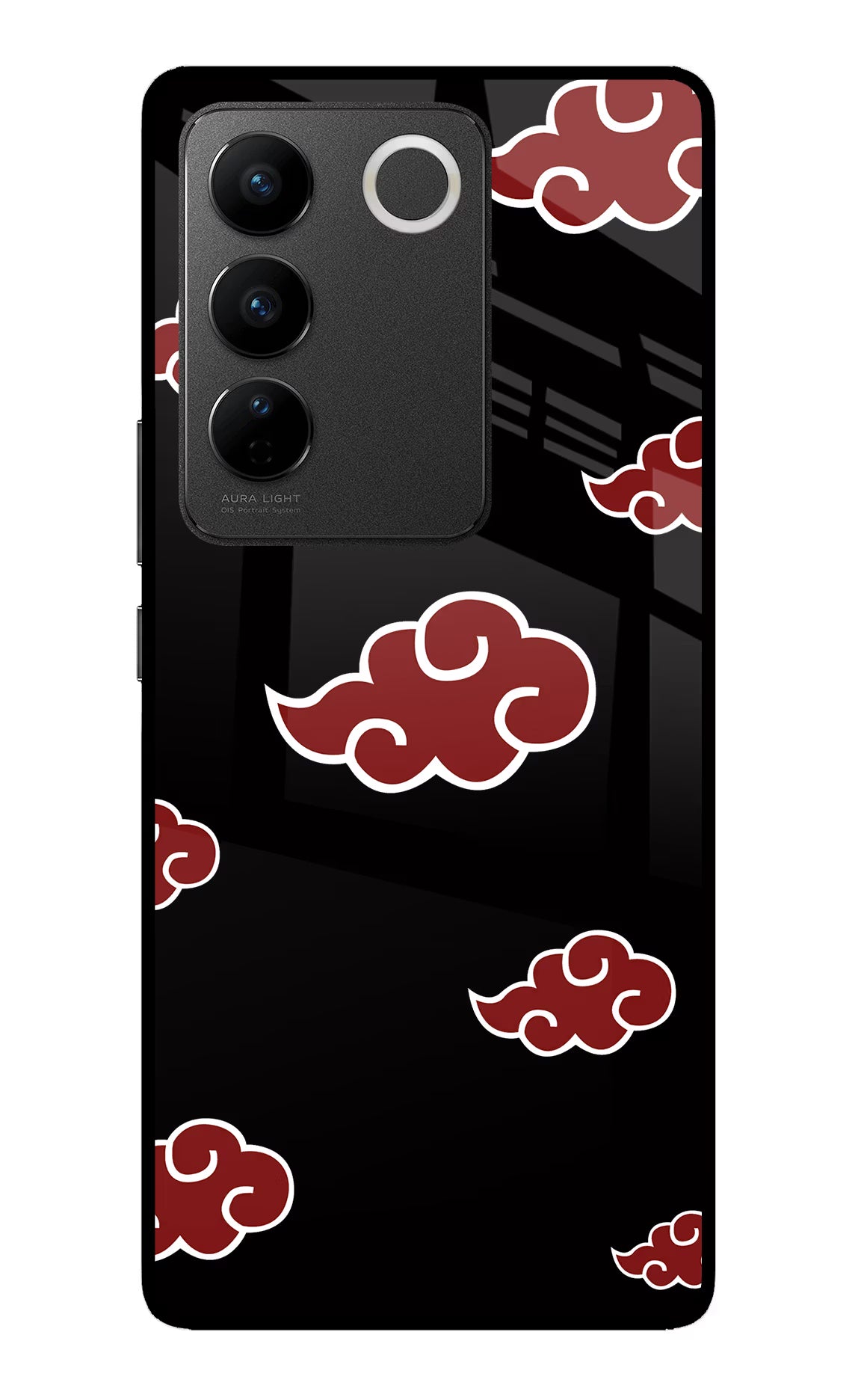 Akatsuki Vivo V27/V27 Pro Glass Case Back Cover by Casekaro