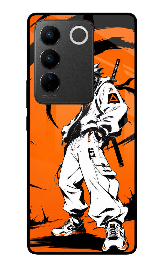 Street Samurai  Vivo V27/V27 Pro Glass Case