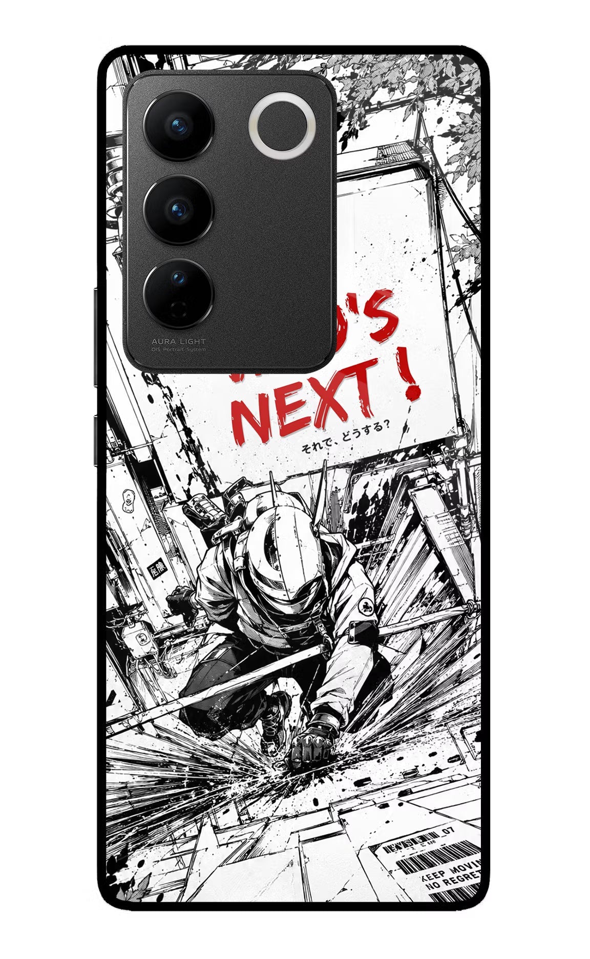 Who's Next Vivo V27/V27 Pro Glass Case