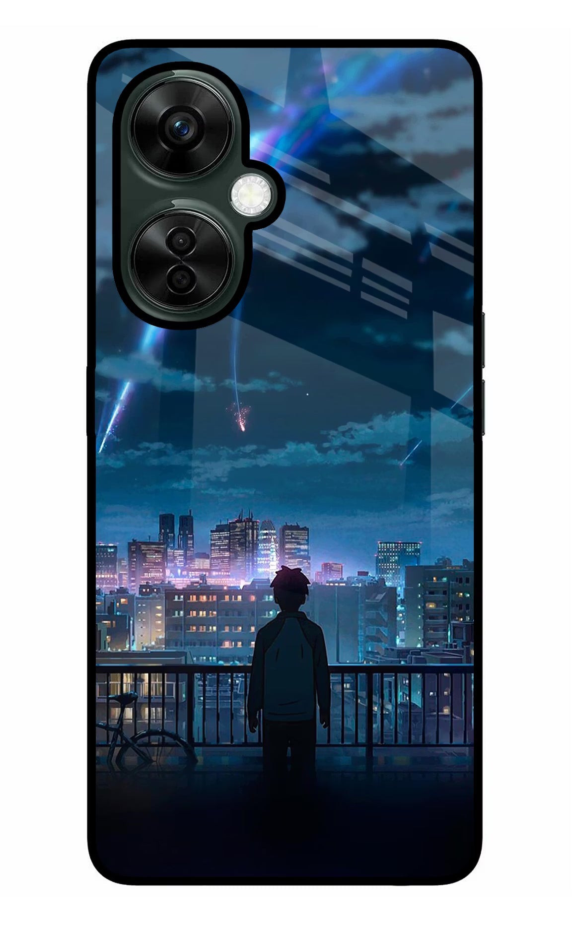 Anime OnePlus Nord CE 3 Lite 5G Glass Case Back Cover by Casekaro