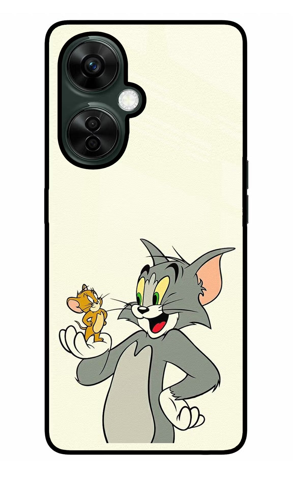 Tom & Jerry OnePlus Nord CE 3 Lite 5G Glass Case Back Cover by Casekaro