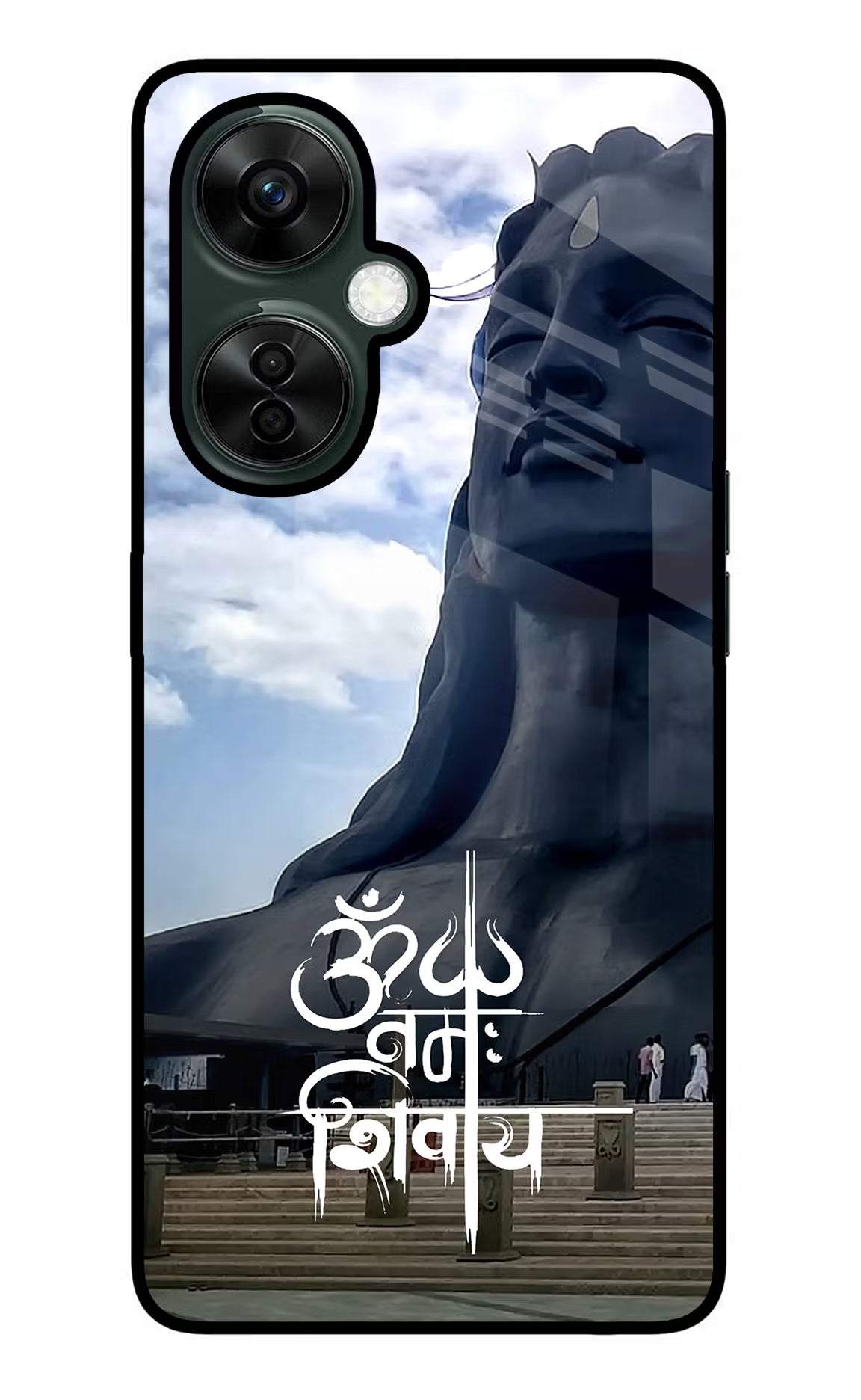Om Namah Shivay OnePlus Nord CE 3 Lite 5G Glass Case Back Cover by Casekaro