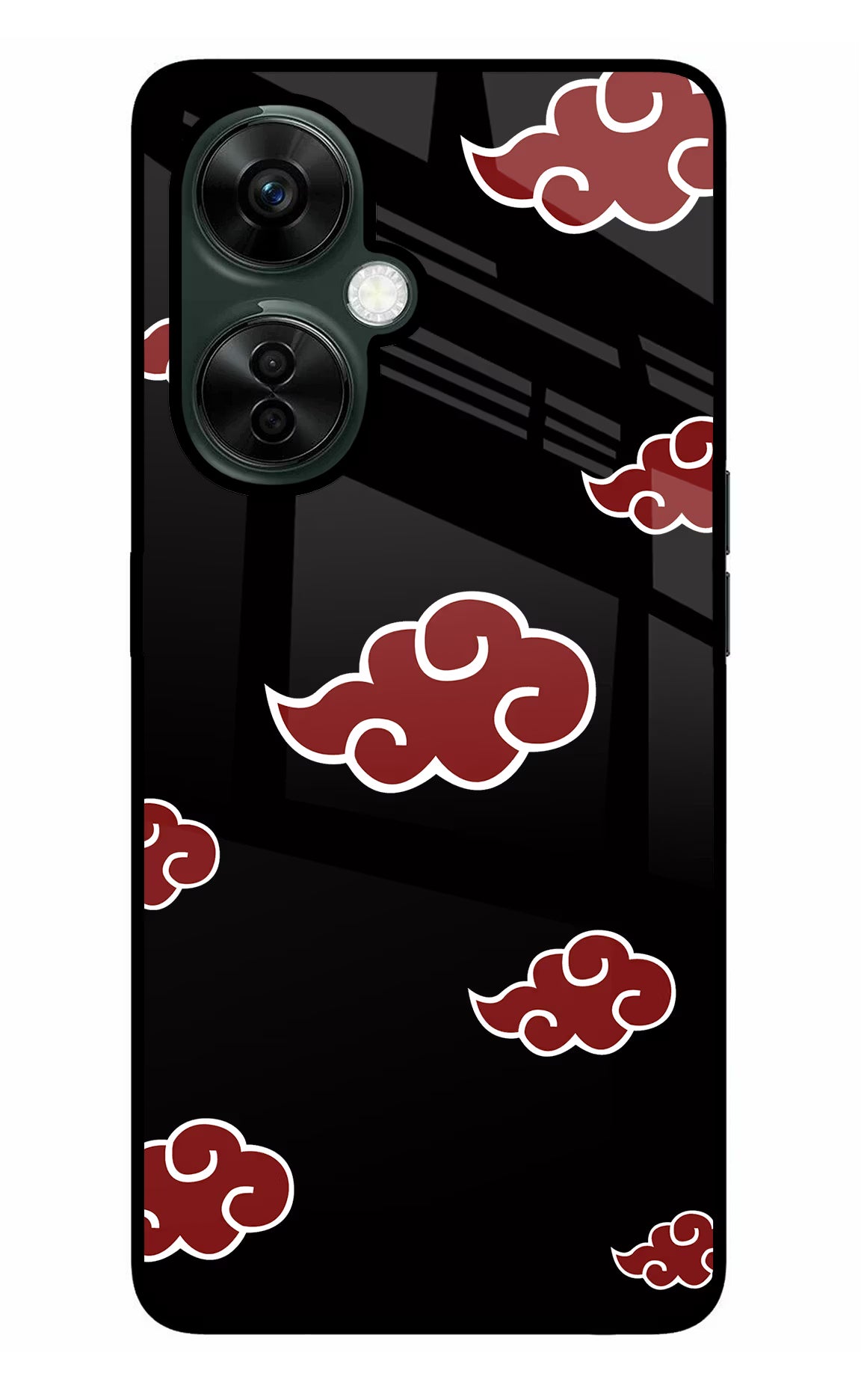 Akatsuki OnePlus Nord CE 3 Lite 5G Glass Case Back Cover by Casekaro