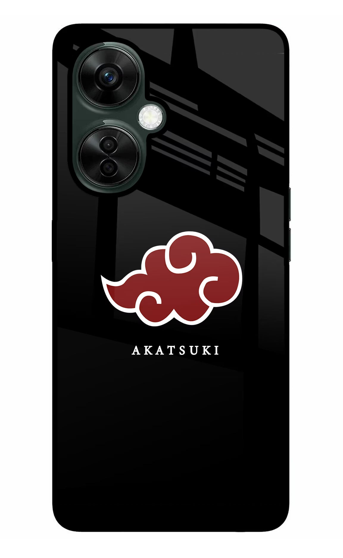 Akatsuki OnePlus Nord CE 3 Lite 5G Glass Case Back Cover by Casekaro