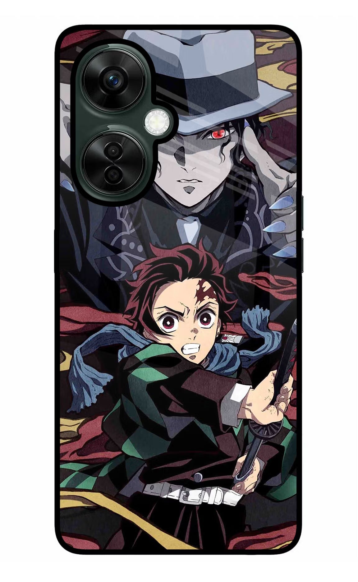 Demon Slayer OnePlus Nord CE 3 Lite 5G Glass Case Back Cover by Casekaro