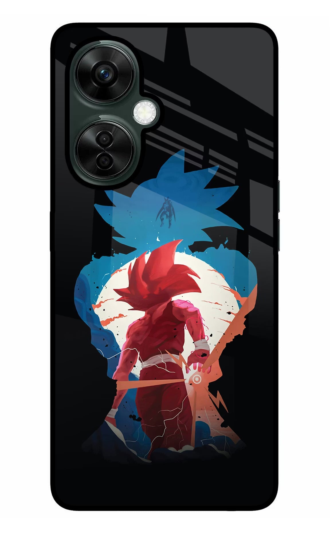 Goku OnePlus Nord CE 3 Lite 5G Glass Case Back Cover by Casekaro