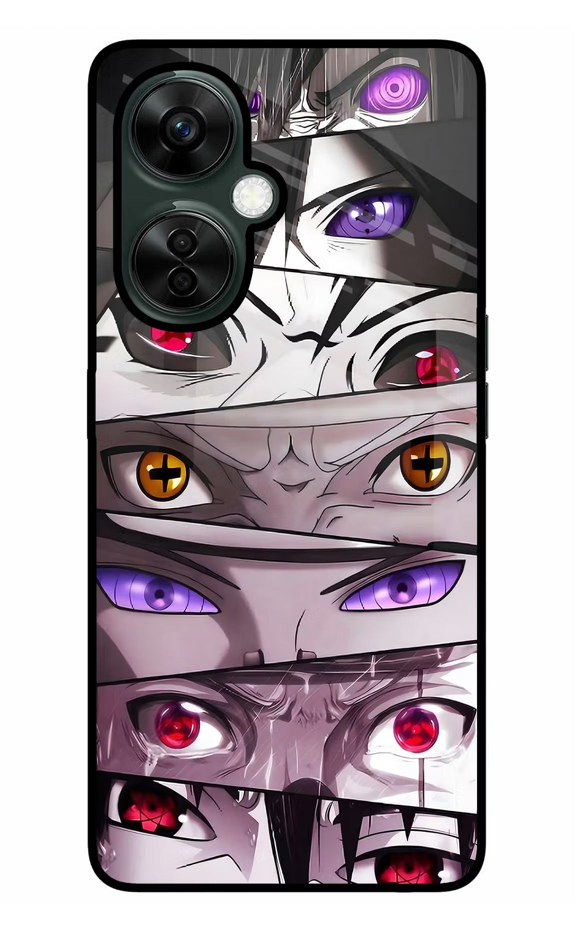 Naruto Anime OnePlus Nord CE 3 Lite 5G Glass Case Back Cover by Casekaro