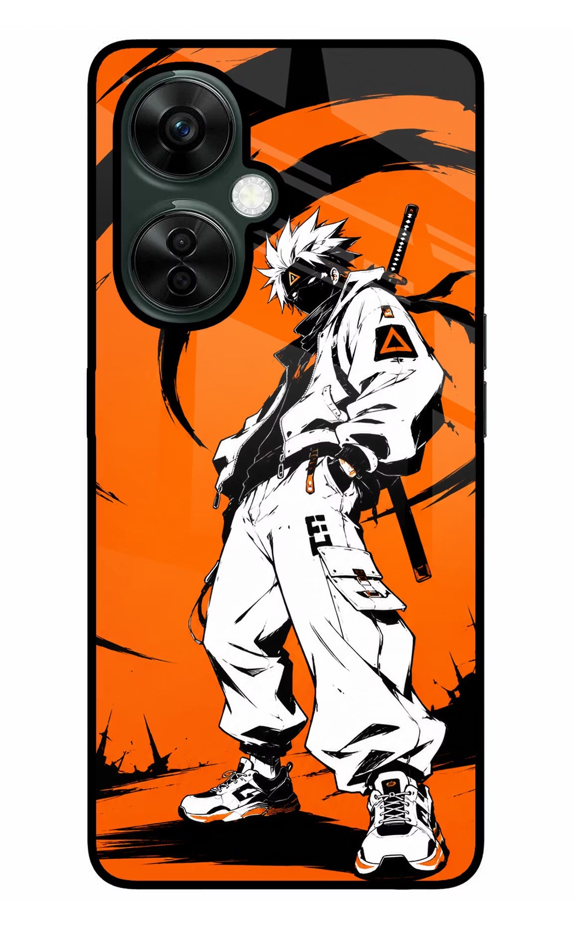 Street Samurai  OnePlus Nord CE 3 Lite 5G Glass Case Back Cover by Casekaro