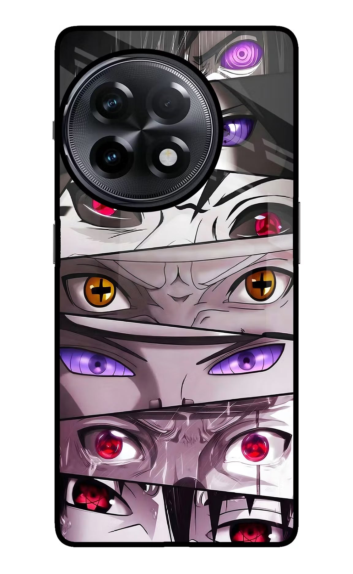 Naruto Anime OnePlus 11R Glass Case Back Cover by Casekaro