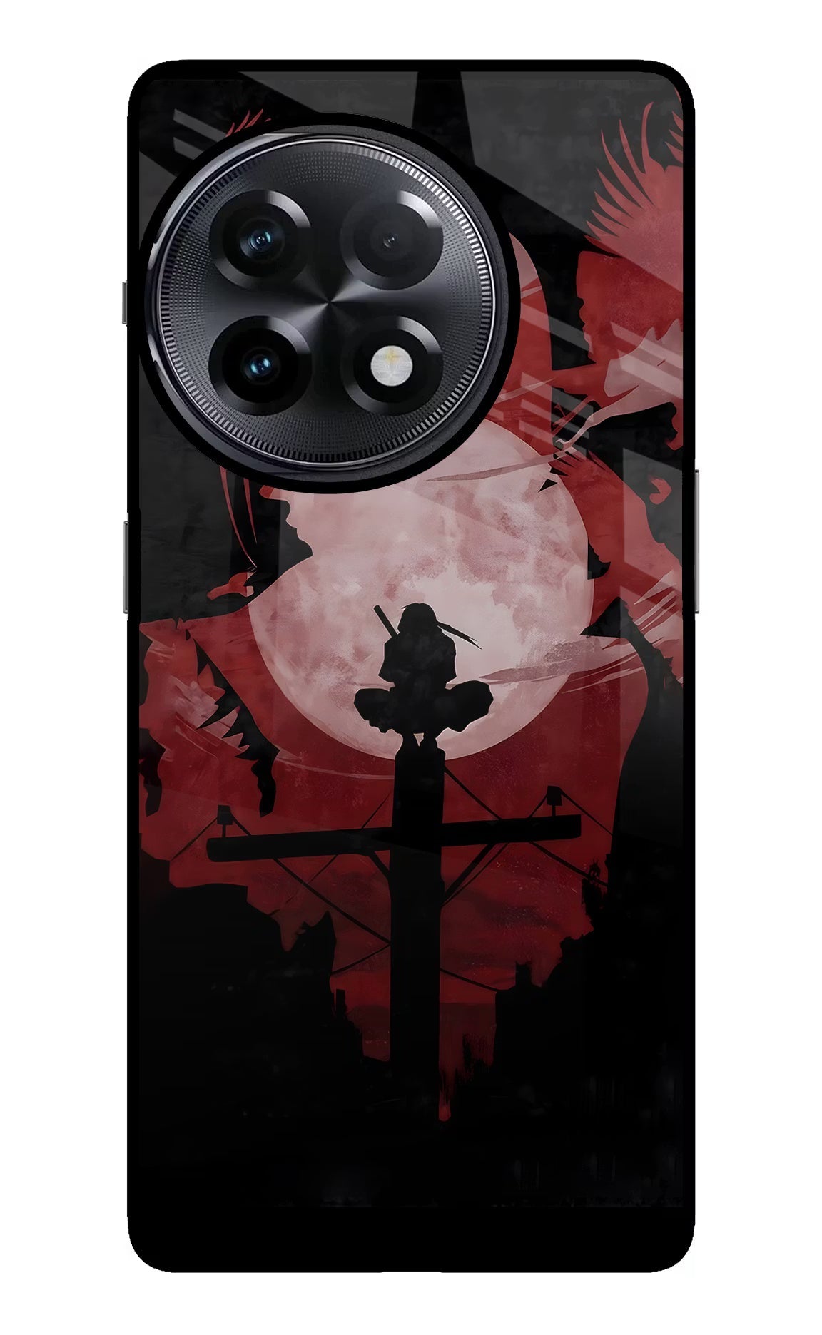Naruto Anime OnePlus 11R Glass Case Back Cover by Casekaro