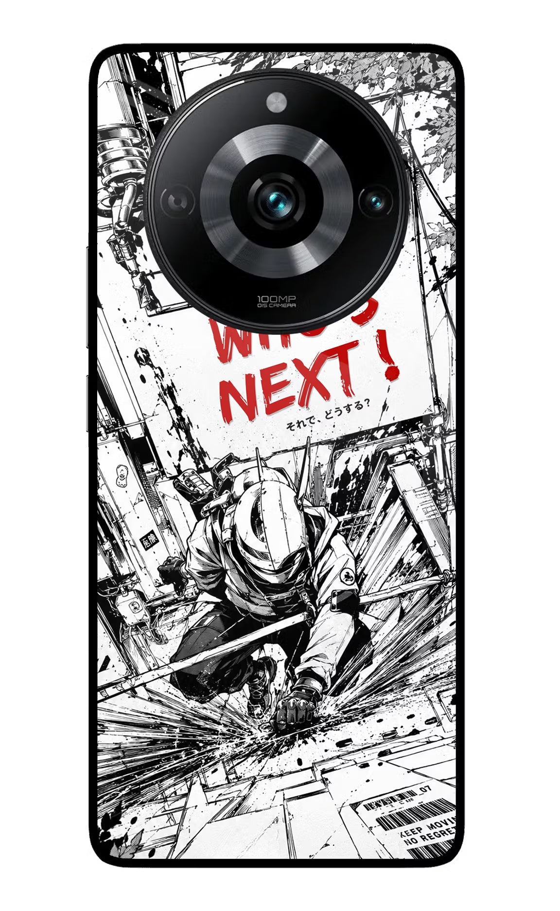 Who's Next Realme 11 Pro/Pro+ 5G Glass Case Back Cover by Casekaro