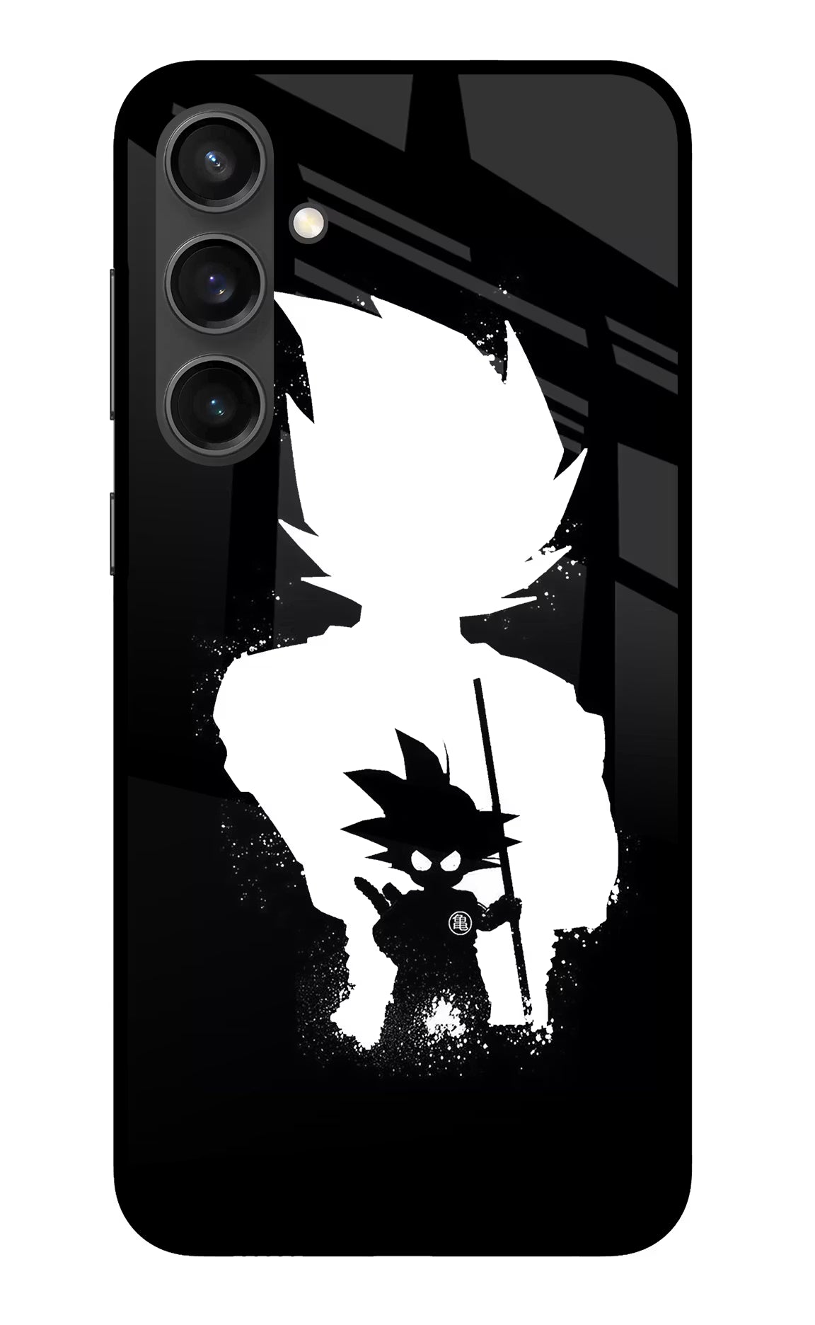 Goku Shadow Samsung S23 FE 5G Glass Case Back Cover by Casekaro