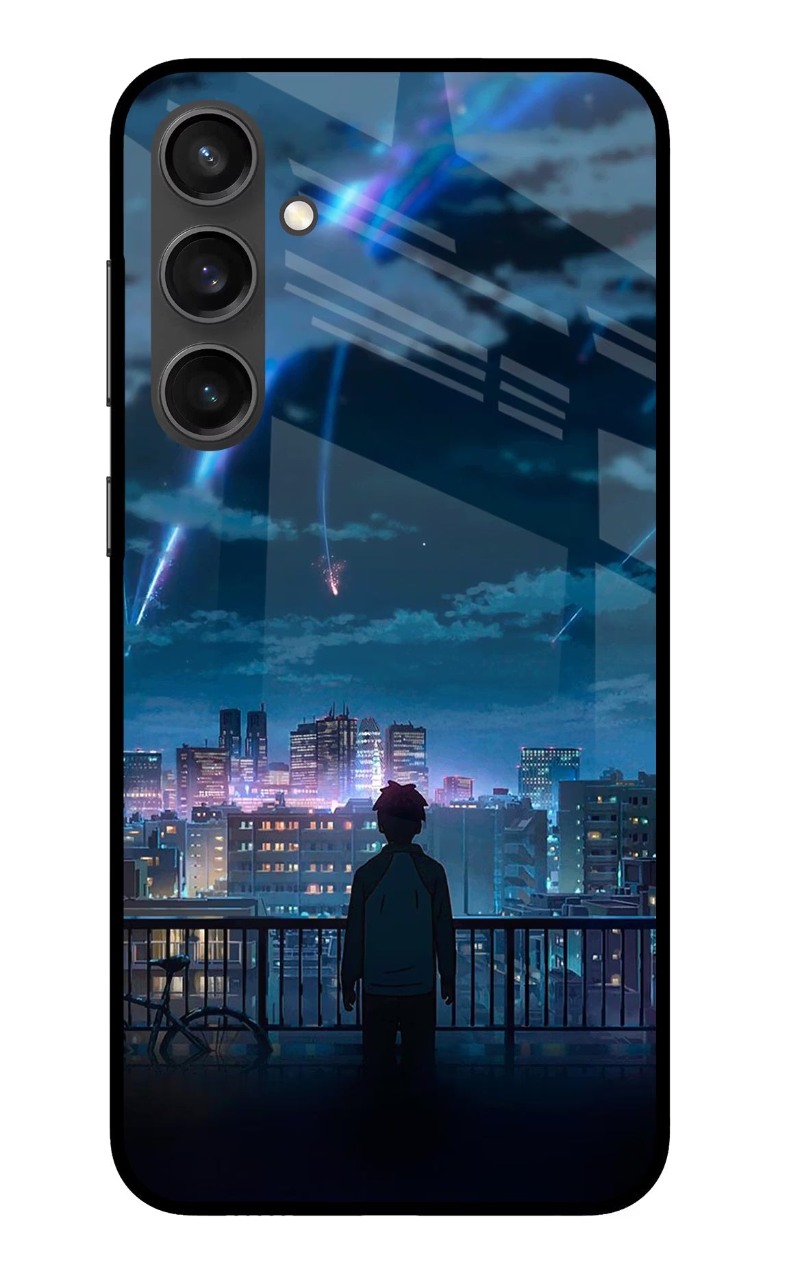 Anime Samsung S23 FE 5G Glass Case Back Cover by Casekaro
