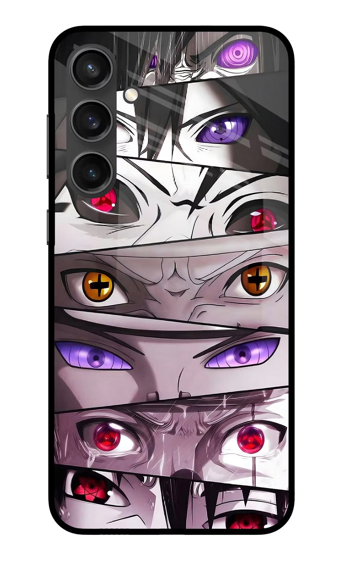 Naruto Anime Samsung S23 FE 5G Glass Case Back Cover by Casekaro