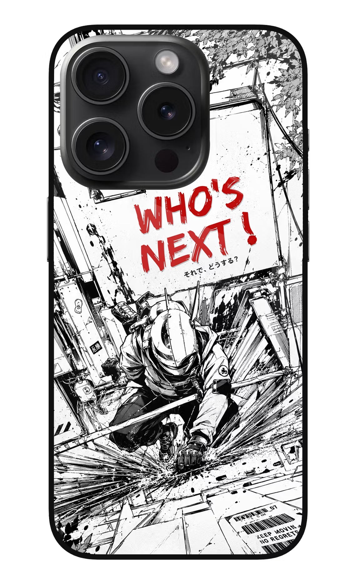 Who's Next iPhone 15 Pro Max Glass Case